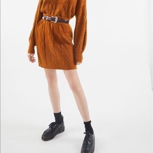 Urban outfitters Mercer cable knit mini skirt